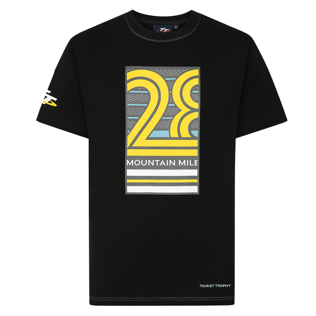 111JB-IOM MOUNTAIN MILE JET BLACK T-SHIRT